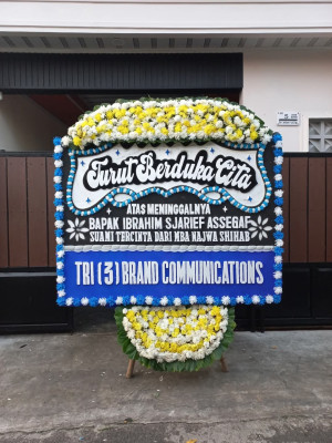 Papan Bunga Duka di Bojongsawah